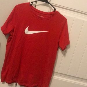 Red Nike Tee